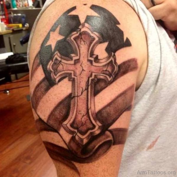 Great Cross Tattoo 