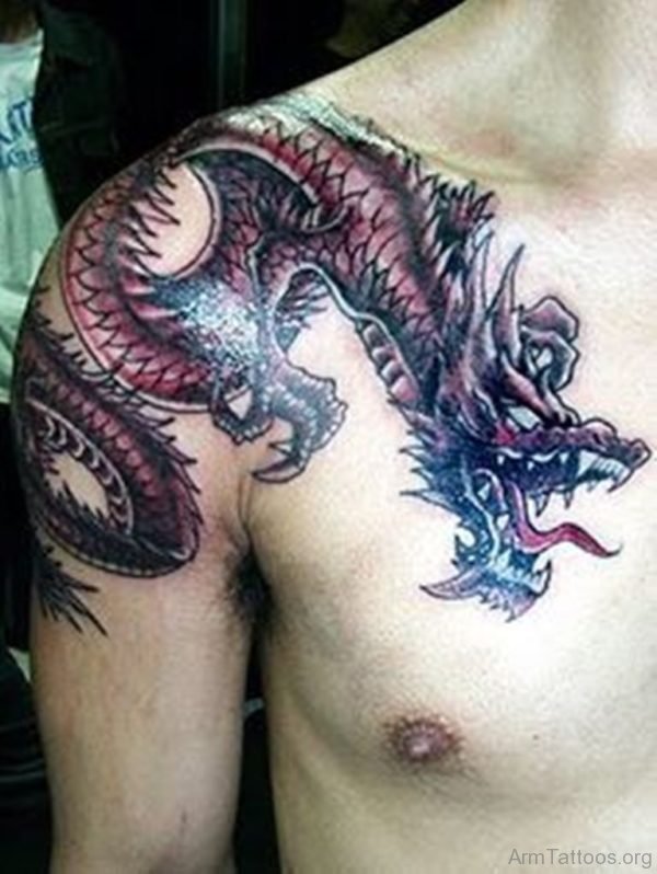 Great Dragon Tattoo Design