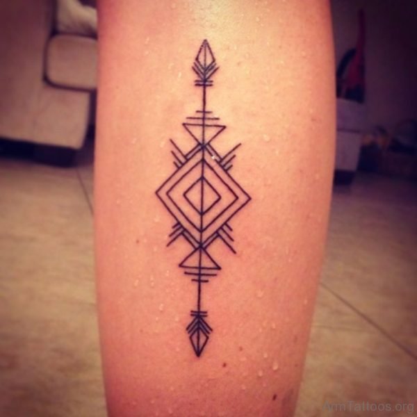 Great Geometric Tattoo Design