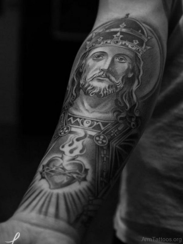 Great Jesus Tattoo