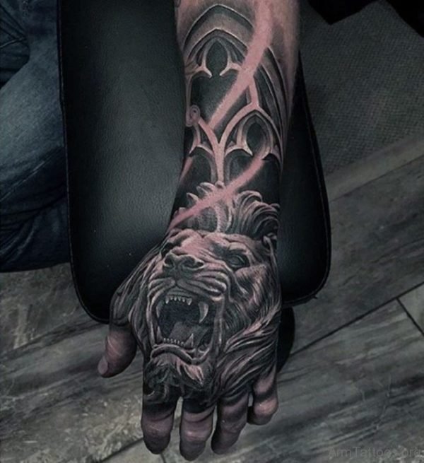 Great Lion Tattoo Design