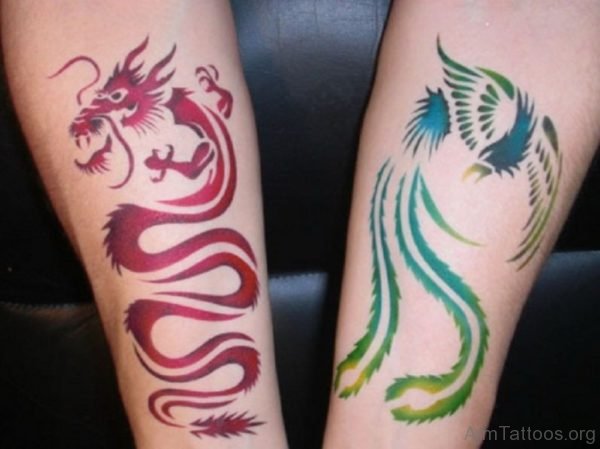 Great Looking Dragon Tattoo 