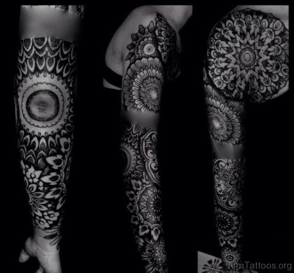 Great Looking Mandala Tattoo 