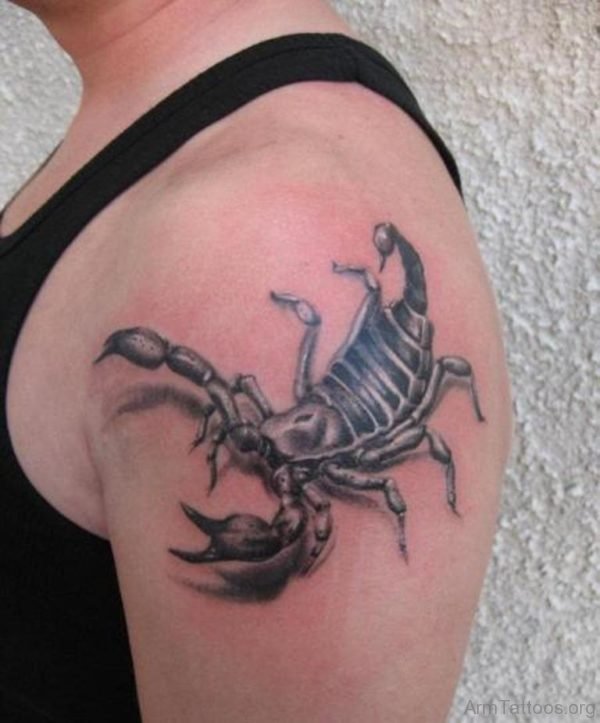Great Scorpion Tattoo Design