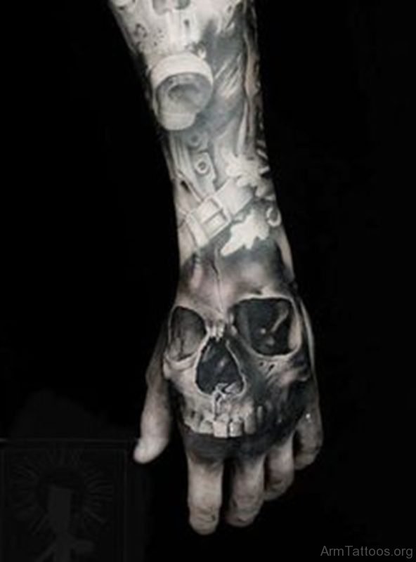 Great Skull Tattoo 