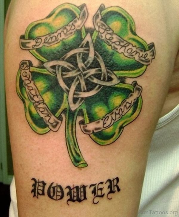 Green Celtic Tattoo