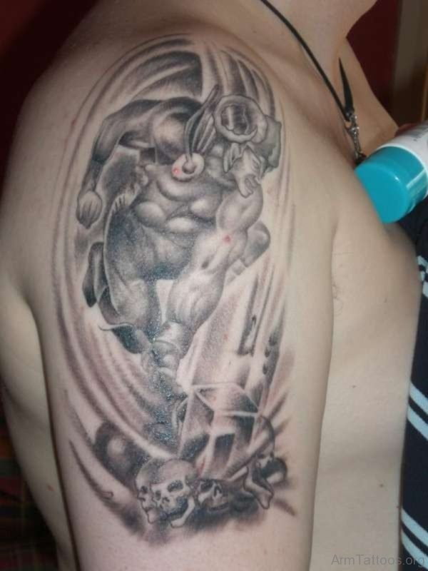 Grey Warrior Tattoo