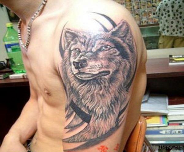 Grey Wolf Tattoo