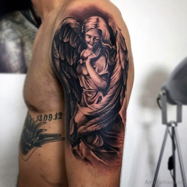 Guardian Angel Tattoo Design 