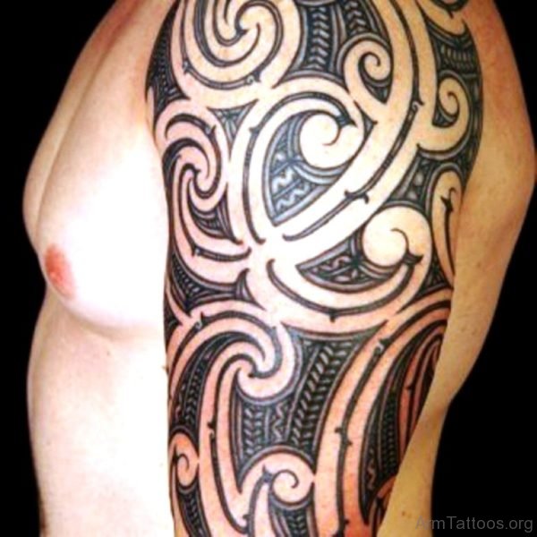 Maori Tattoo On Arm 