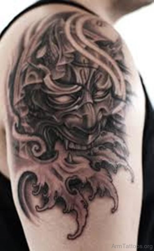 Hannya Mask Tattoo