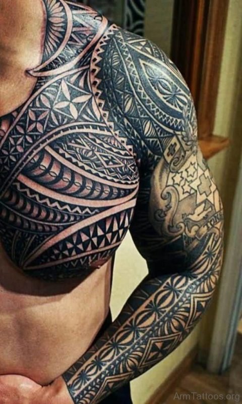 Hawaiian Tribal Tattoo 