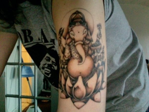 Hindu Ganesha Tattoo