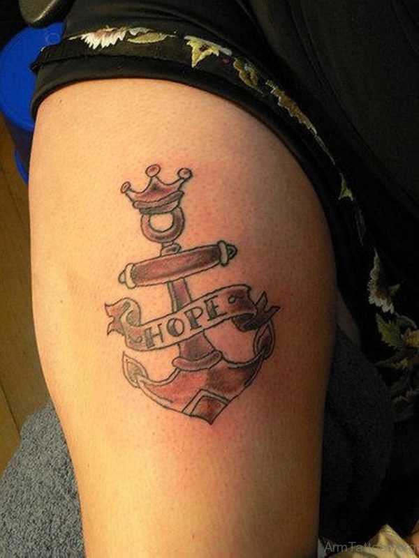 Hope Anchor Tattoo