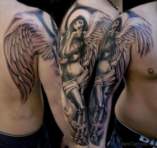 Hot Angel Tattoo