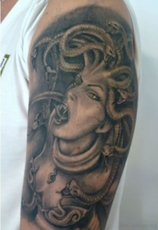 Horrer Medusa Tattoo
