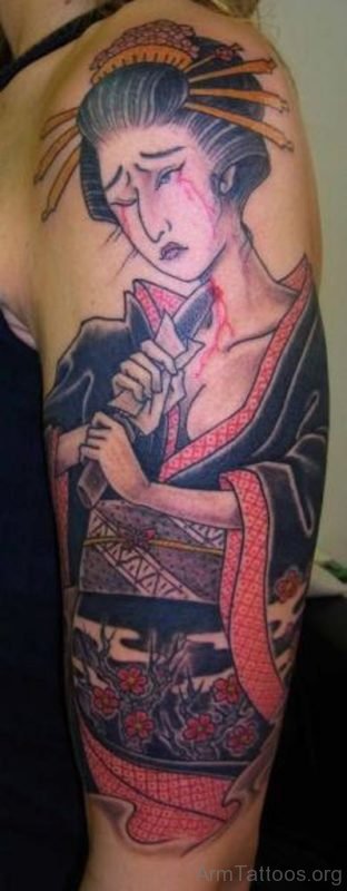 Image Of Geisha Tattoo