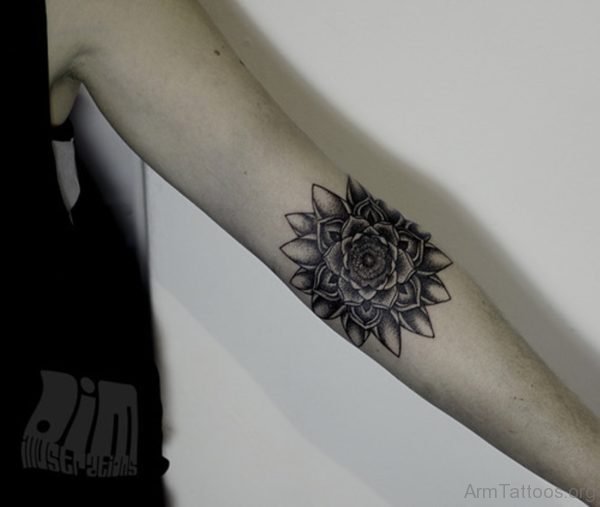 Image Of Mandala Tattoo On Arm