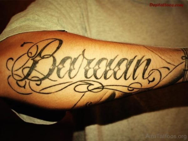Impressive Ambigram Tattoo Design