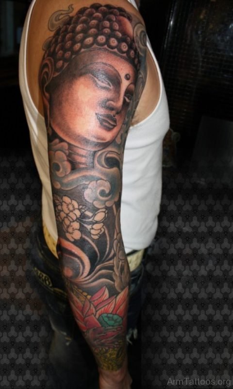 Impressive Buddha Tattoo