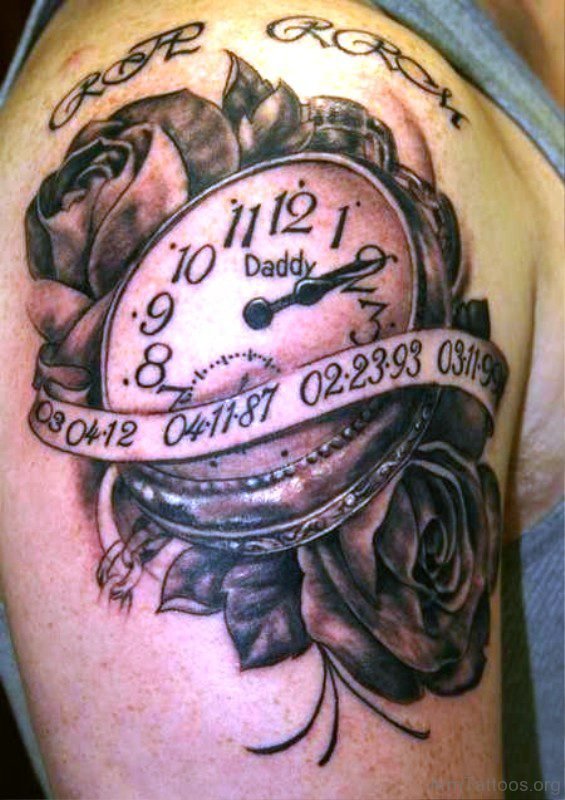 Cool Clock Tattoo