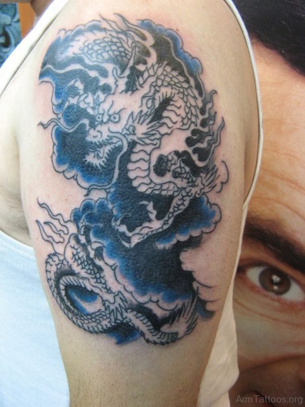 Impressive Dragon Tattoo