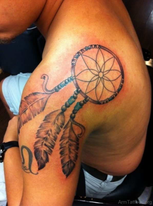 Impressive Dreamcatcher Tattoo 