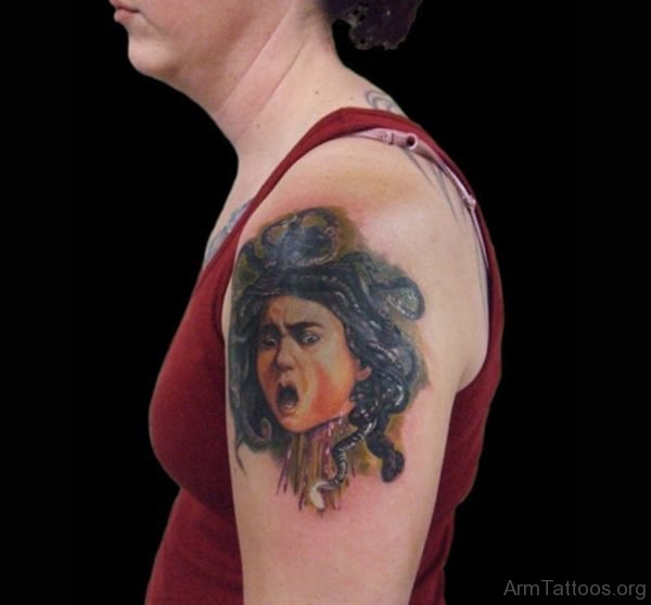 Impressive Medusa Tattoo