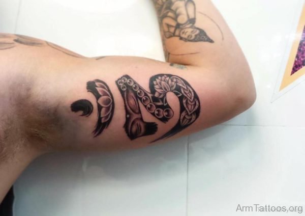 Impressive Om Tattoo