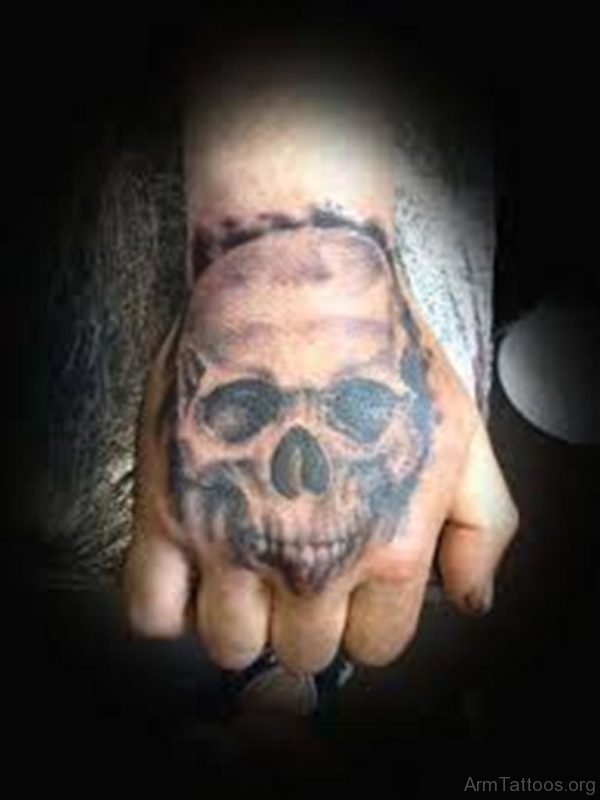 Impressive Skull Tattoo Design
