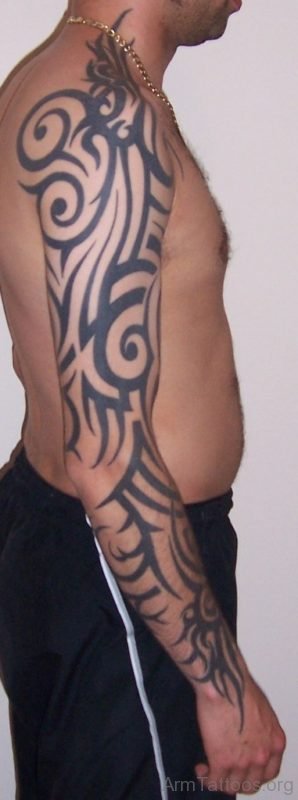 Impressive Tribal Tattoo