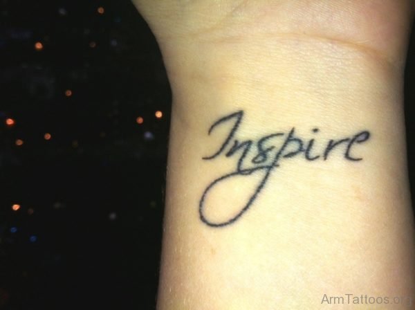 Inspire Word Tattoo