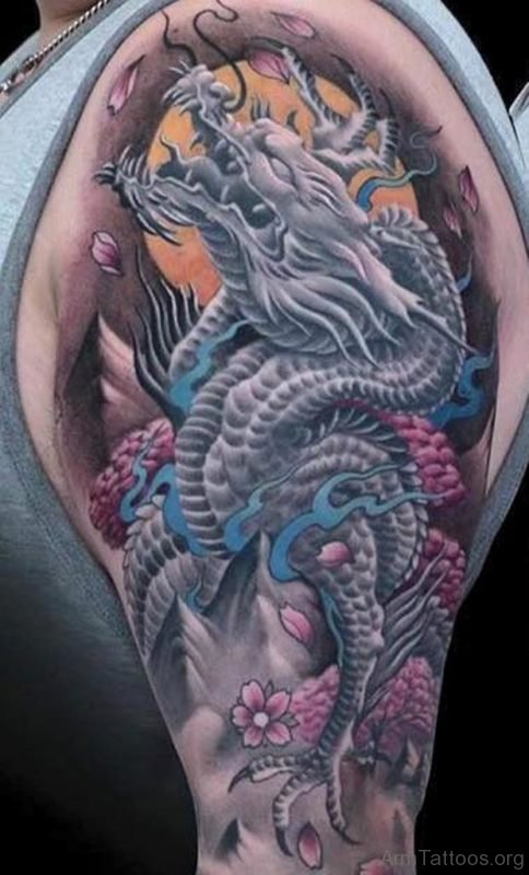 Japanese Dragon Tattoo