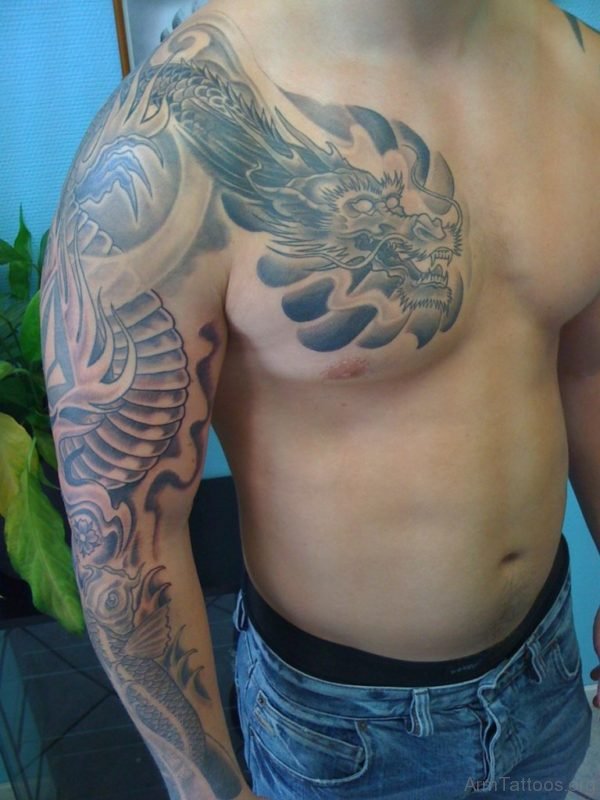 Japanese Dragon Tattoo Design