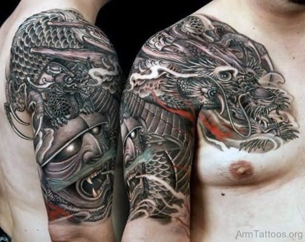 Japanese Samurai Warrior Tattoo