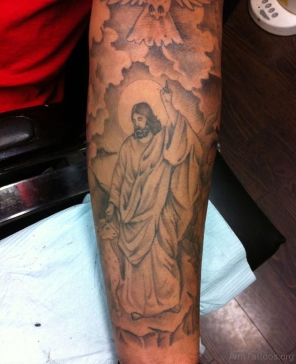 Jesus Tattoo Design