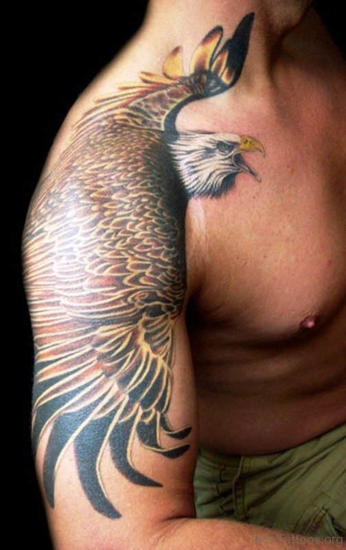 Large Eagle Tattoo Design
