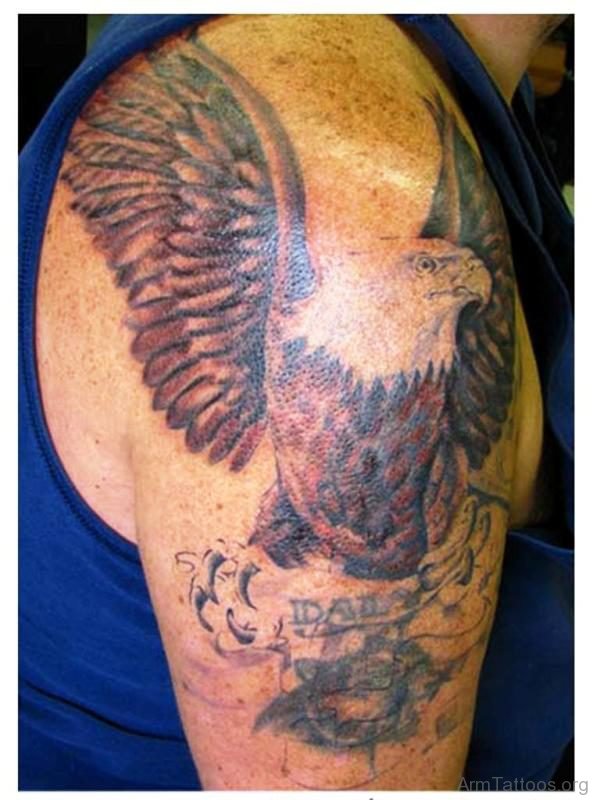 Large Eagle Tattoo Design