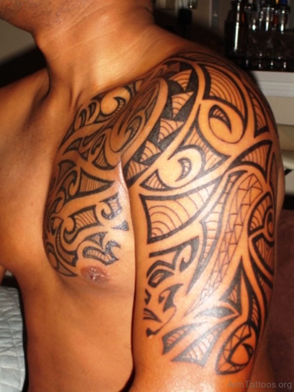 Maori Tattoo design On Arm 