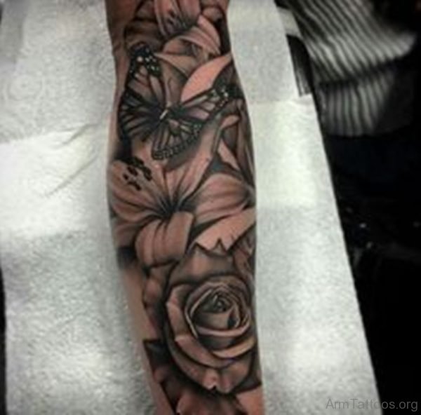 Lily And Rose Tattoo