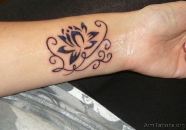 Lotus Tattoo On Arm 