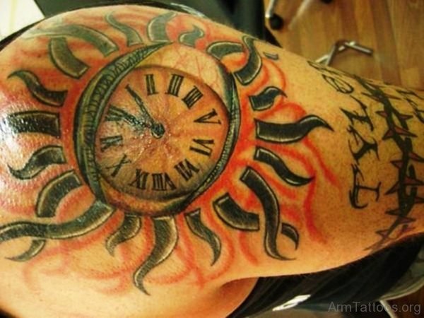 Lovely Sun Tattoo 