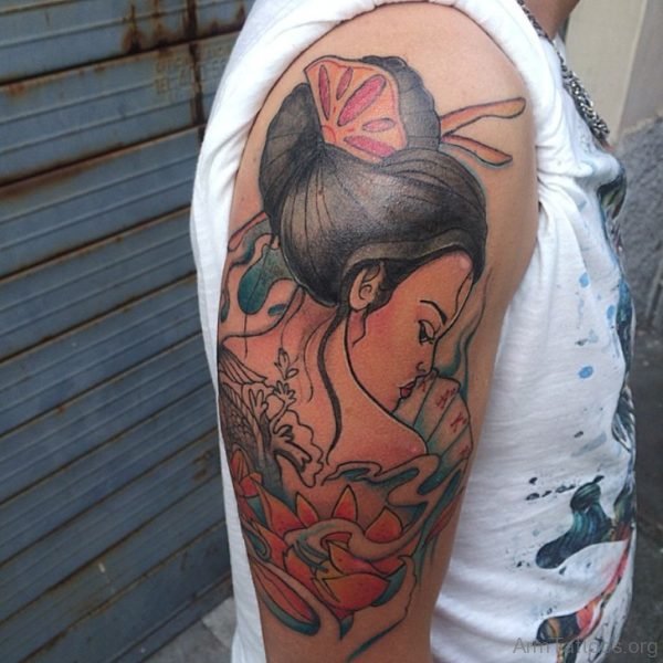 Magnificant Geisha Tattoo