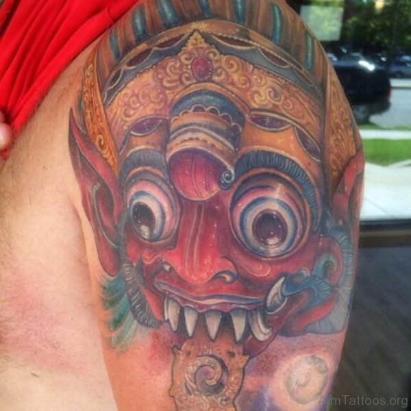 Magnificent Mask Tattoo