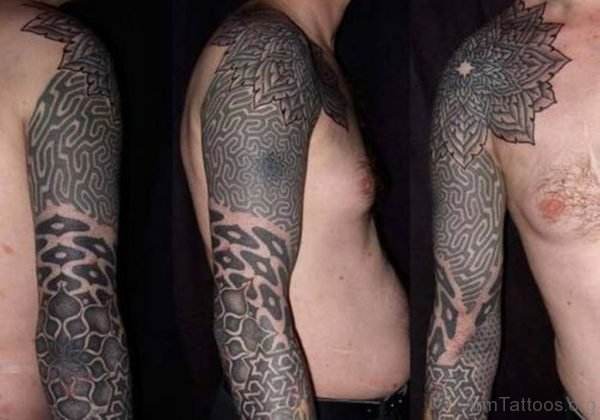 Mandala Maori Tribal Tattoo