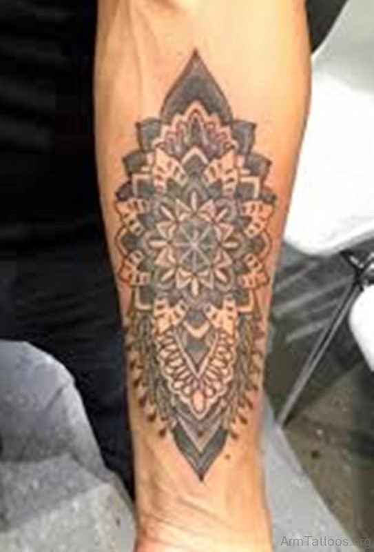 Mandala Tattoo Design For Arm