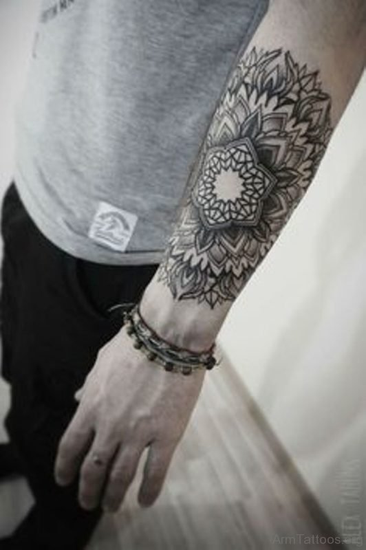 Mandala Tattoo On Arm