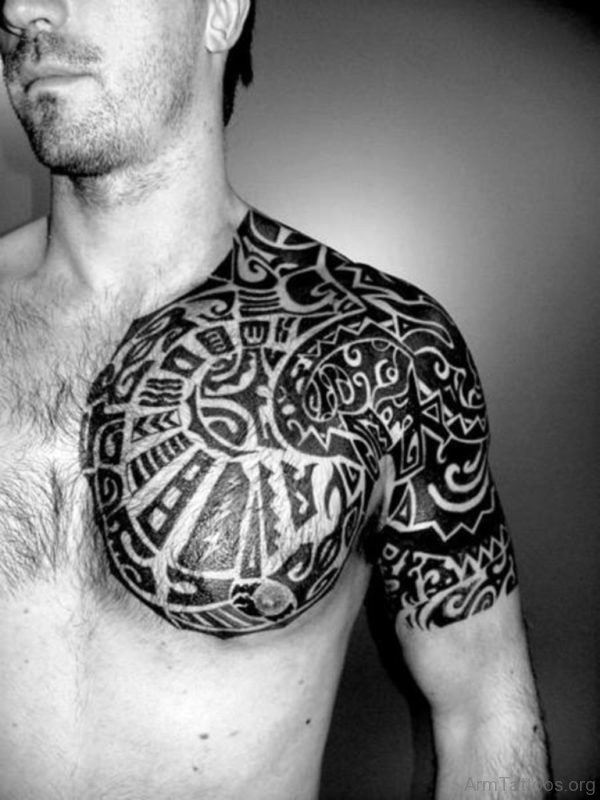 Maori Black Tattoo Design 