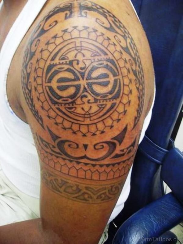 Maori Tribal Tattoo Design 