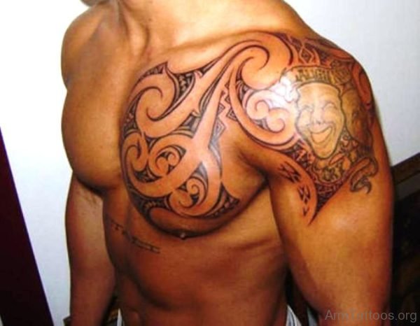 Maori Tribal Tattoo Design 